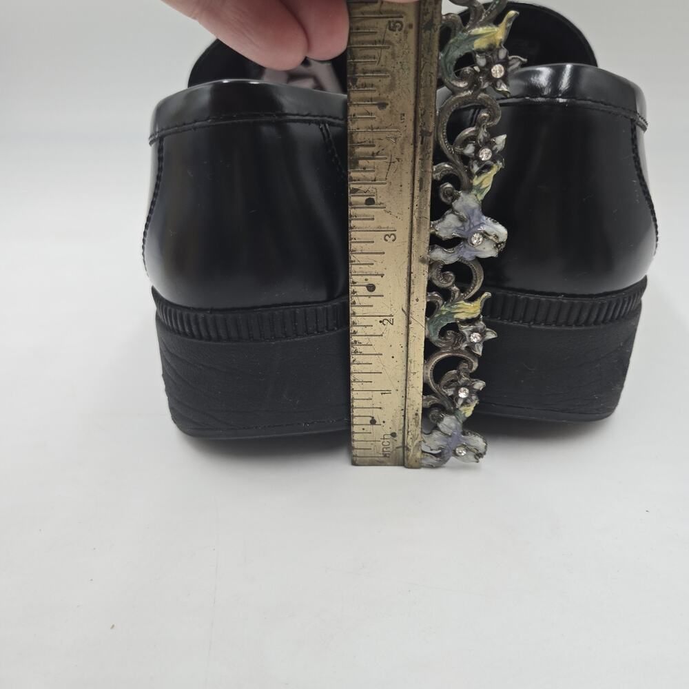 FitFlop F-Luma Chunky Women Size 11 Black Loafers Shoe Grunge Academia Comfort - Picture 5 of 7